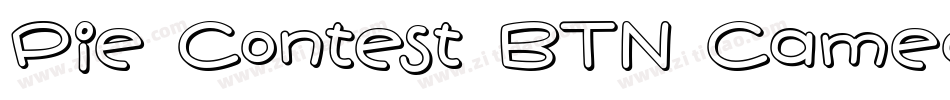 Pie Contest BTN Cameo字体转换